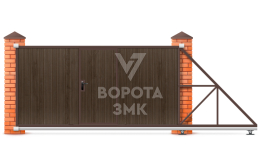 Ворота 2500×4000 ЗМК-7521